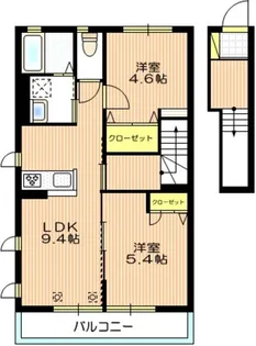 sever【2階】の間取り