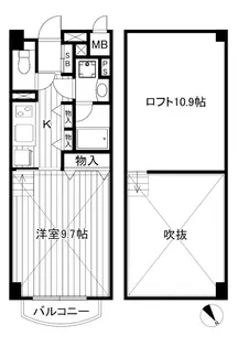 CASA GIOIA【3階】の間取り