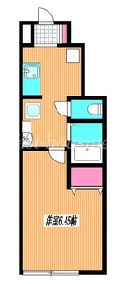 リヴァートカルム桜堤【1階】の間取り