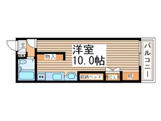 ティファニ-2【1階】の間取り