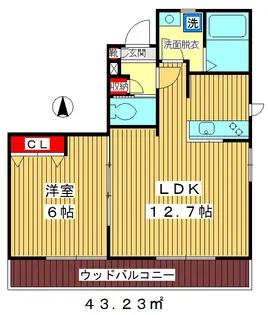 HEBEL MAISON MIHARU【1階】の間取り