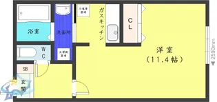 パナシェ宮の森【4階】の間取り