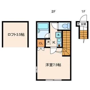 ビッグゼンII【2階】の間取り