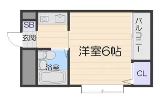 フルーレ千里丘【5階】の間取り