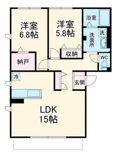 Grand Hill 清水【3階】の間取り