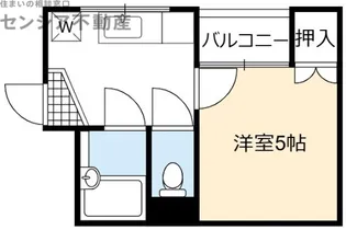 ドミール立命【3階】の間取り