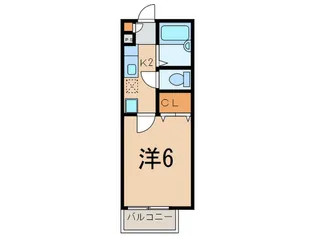 ヒルズHOJO【1階】の間取り