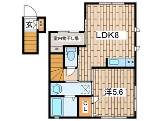ポンテ根岸【2階】の間取り