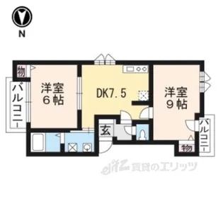 ヴィーノドルチェ【2階】の間取り