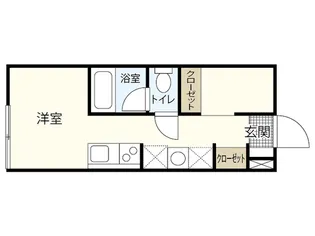 リヴィエール戸坂IV【2階】の間取り
