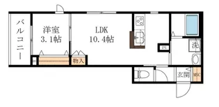 Sakuras 鵜の木【3階】の間取り