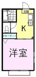 リバーフィールド【1階】の間取り