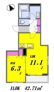 Serdina~セルディーナ~【3階】の間取り