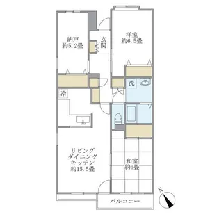 ISM南柏【3階】の間取り