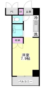 グランメール町田【1階】の間取り