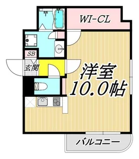 ラフィーネ伊丹II【2階】の間取り