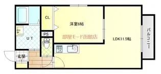 マンショングリーンリーフ【2階】の間取り