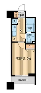 新宿【20階】の間取り