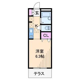 プレシャス【1階】の間取り