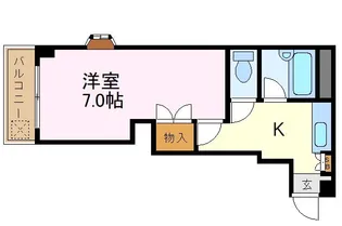 パール街路樹【4階】の間取り