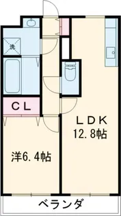 モア クルーズ【4階】の間取り