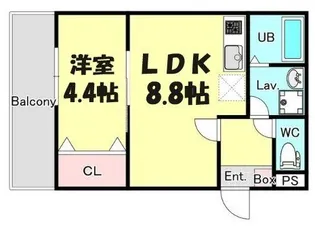 ジーメゾン春日部豊町【3階】の間取り