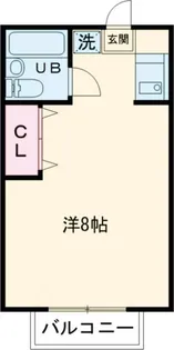 下恩田第一ハイツ【2階】の間取り