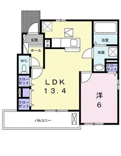 エスペランサ天草 A【1階】の間取り