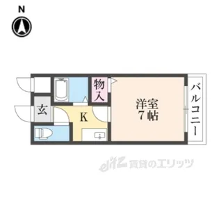 シャトーグレース【3階】の間取り