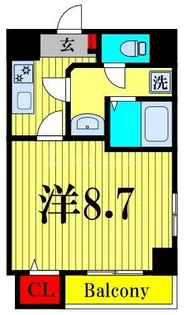 Bloom南千住【3階】の間取り