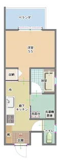 Gen’s内間【1階】の間取り