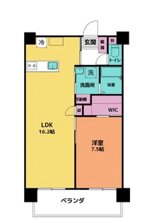 EsanTerrace為又【3階】の間取り
