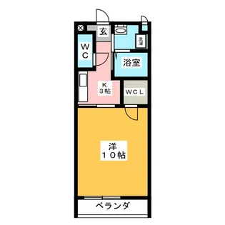 ラフィネ One【1階】の間取り