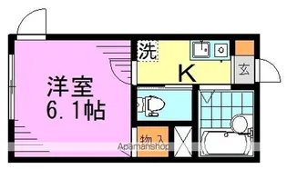 フェリーチェ中野【2階】の間取り