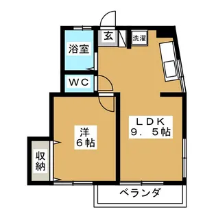 アイスリー【1階】の間取り