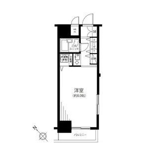 ハイネスロワイヤル【5階】の間取り
