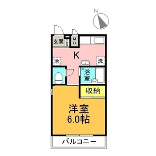 東新館【1階】の間取り