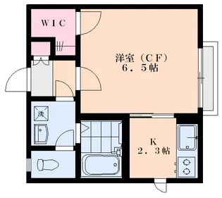 アメニティハウス【2階】の間取り