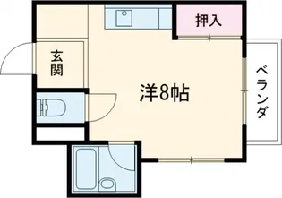 第3レジデンス春田【1階】の間取り