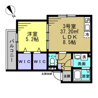 TSR京成津田沼【1階】の間取り