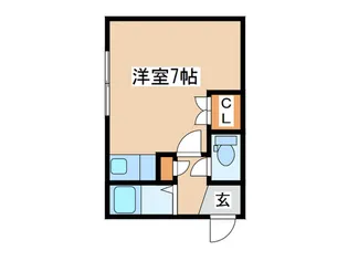 CLV札幌【4階】の間取り