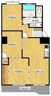 エミナンス弥富ヶ丘【2階】の間取り