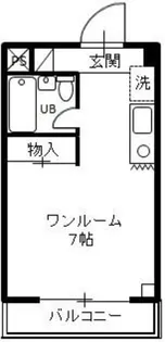 SBビル【4階】の間取り