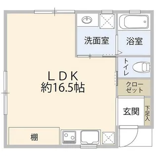 シャルム芙蓉(0006193)【1階】の間取り