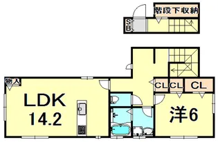 ベルノート【2階】の間取り