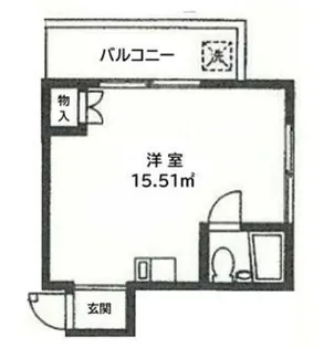 コーポ恵【3階】の間取り