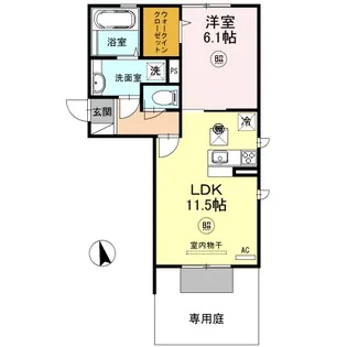 Felice Casa【1階】の間取り