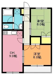 レジデンス8【1階】の間取り