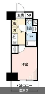 メイクスデザイン川崎II【2階】の間取り
