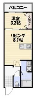 Lyk小仲台【1階】の間取り